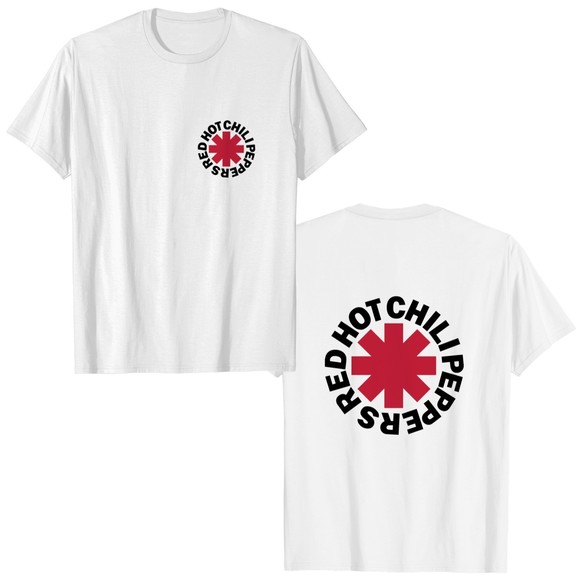 Gildan Tops - Red Hot Chili Peppers Unisex 2 sided Tshirt